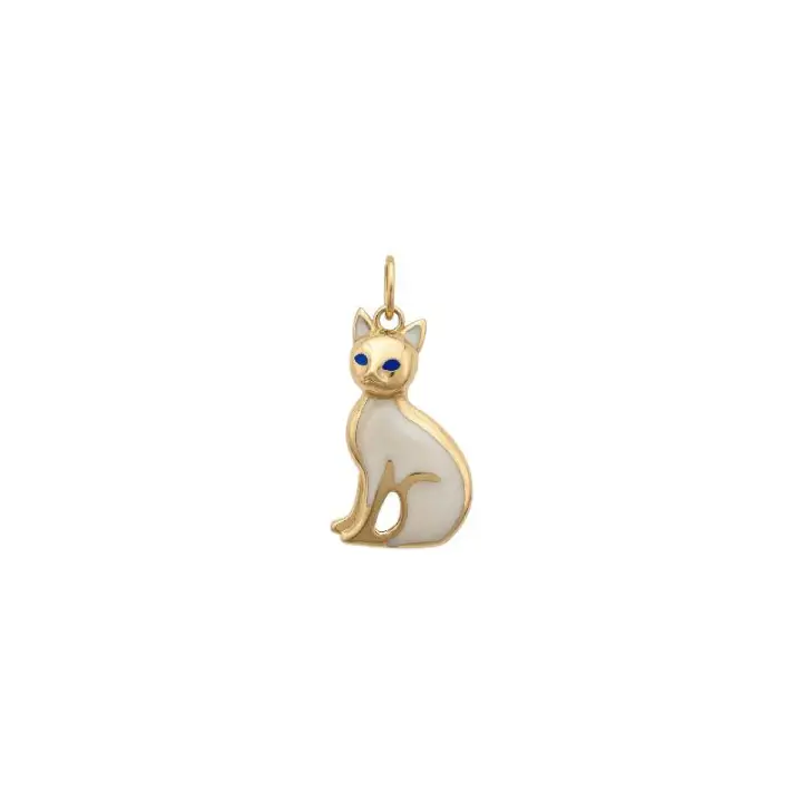 آویز گربه(میناکاری) - cat-enamel-pendant