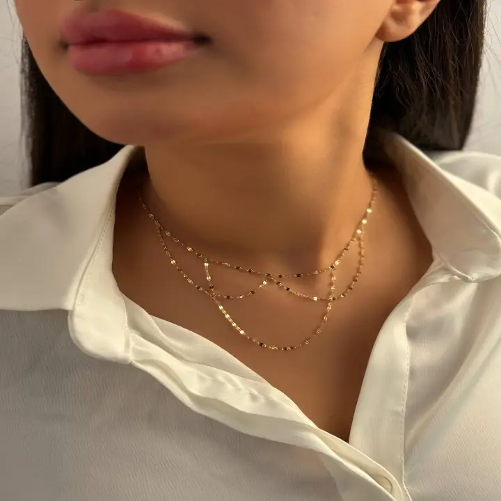 گردنبند آبشاری Waterfall necklace