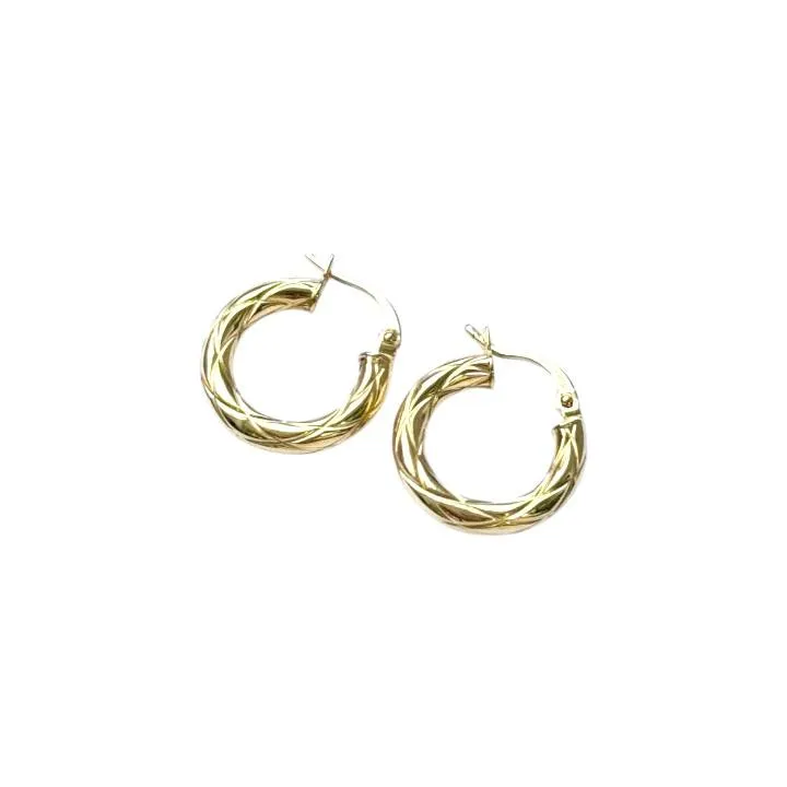 گوشواره طرح حلقه ای